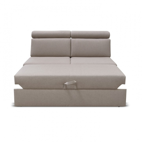 Dvojsed 2 BB ZF na objednávku k luxusní sedací soupravě, béžová, MARIETA