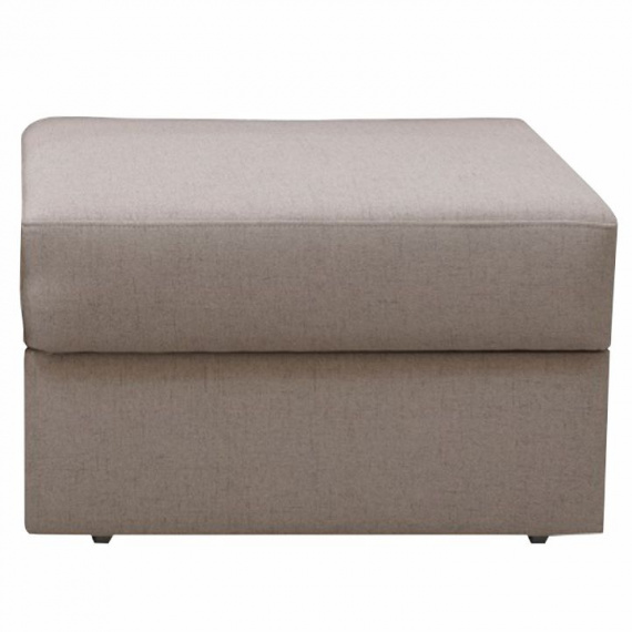 Taburet na objednávku k luxusní sedací soupravě, béžová, MARIETA