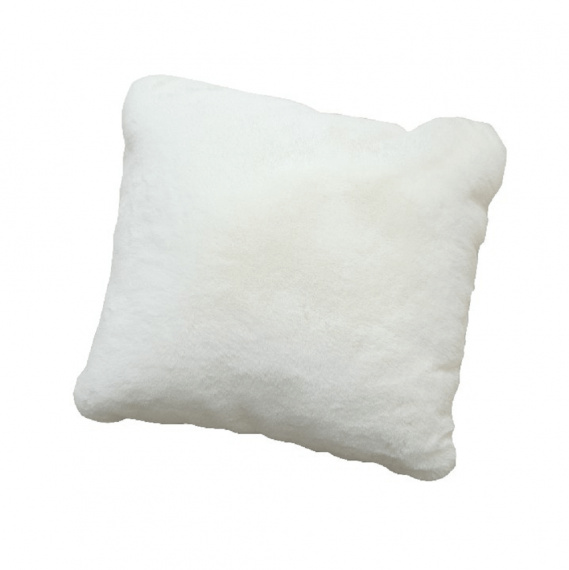 Polštář, bílá, 45x45, RABITA TYP 7