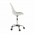 Kancelářská židle, bílá / šedá, DARISA