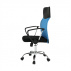 Kancelářské křeslo, modrá / černá, TC3-973M 2 NEW
