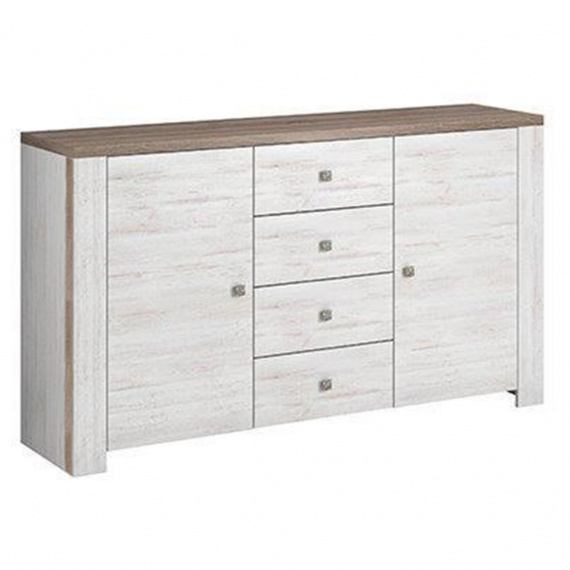 Komoda, dub Northland/dub sonoma trufel, NERITA TYP 6