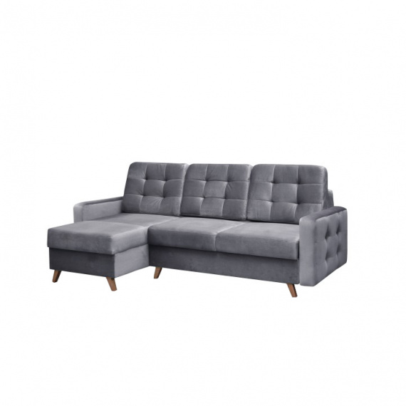 Univerzální sedací souprava, šedá/wenge, MEDLIN