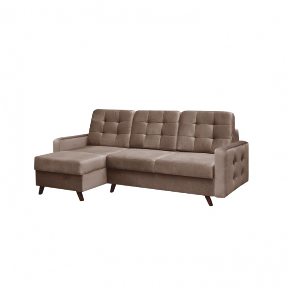 Univerzální sedací souprava, hnědá/wenge, MEDLIN