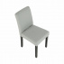Jídelní židle, světle šedá/černá, SELUNA