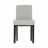 Jídelní židle, světle šedá/černá, SELUNA