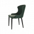 Jídelní židle, zelená/černá, SIRENA