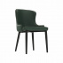 Jídelní židle, zelená/černá, SIRENA