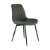 Židle, zelená / černá, Hazal