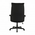 Kancelářské křeslo, černá ekokůže, GOTHEL