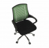 Kancelářské křeslo, zelená / černá / chrom, IMELA TYP 2