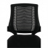 Kancelářské křeslo, černá / chrom, IMELA TYP 2