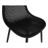 Jídelní židle, černá TEGRA