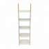 Regál, bílá / bambus, GAPA TYP 3