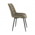 Židle, šedohnědá taupe / černá, Sarin