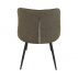Židle, šedohnědá taupe / černá, Sarin