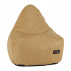 Sedací vak, béžová látka, RIMINO TYP 1