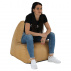 Sedací vak, béžová látka, RIMINO TYP 1
