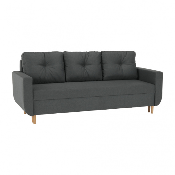 Pohovka rozkládací, šedá, DOREL