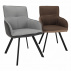 Křeslo, šedá/tmavě šedá/černá, TASMAN