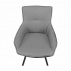 Křeslo, šedá/tmavě šedá/černá, TASMAN