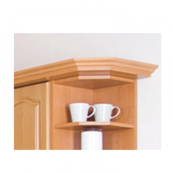 Koruna / ozdobná lišta ke skříňce W60 / 60, olše, LORA NEW MDF KLASIK