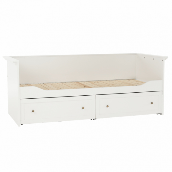 Postel s přistýlkou, bílá, PARIS