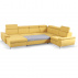 Sedací souprava, hořčicová, levá, MARELIA