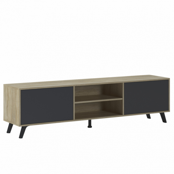 RTV stolek, dub sonoma/šedá, HURON