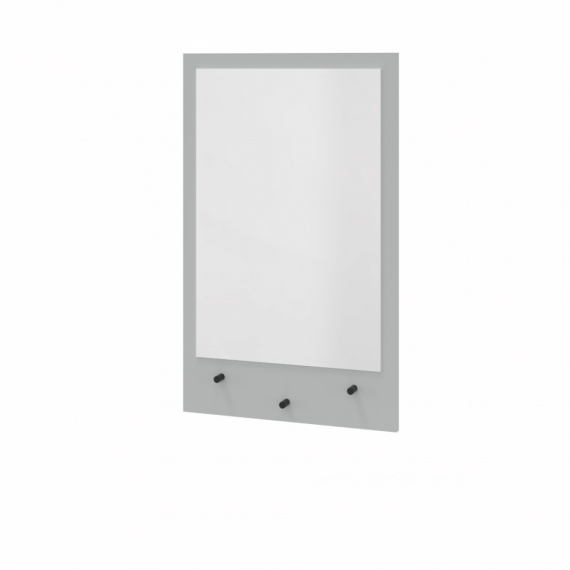 Zrcadlo, světle šedá, DEMONT