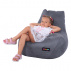 Sedací vak, šedá, LAPIN
