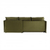 Univerzální sedací souprava, olivově zelená, LENY ROH