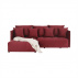 Univerzální sedací souprava, červená, LENY ROH