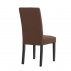 Jídelní židle, hnědá/černá, REFIN NEW