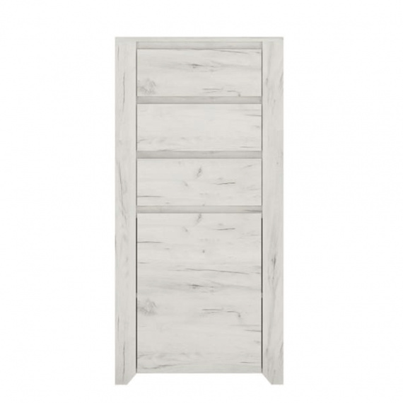 Komoda typ 35, bílá craft, ANGEL