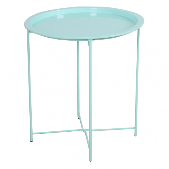 Příruční stolek s odnímatelnou tácem, neo mint, RENDER