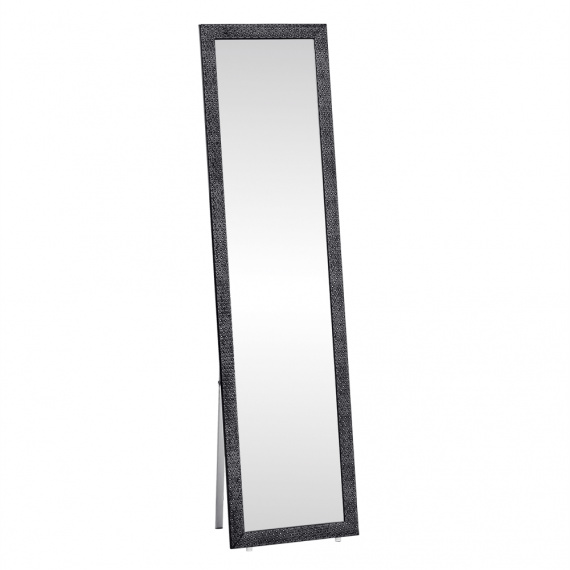 Stojanové zrcadlo, černá, LAVAL