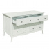 Komoda, bílá s extra vysokým leskem, ETKIN