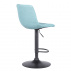 Barová židle, mentolová / černá, LAHELA