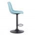 Barová židle, mentolová / černá, LAHELA