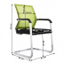 Zasedací židle, zelená / černá, RIMALA