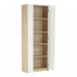 Kancelářská skříň, dub sonoma/bílá, JOHAN 2 NEW 05
