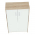 Kancelářská skříňka, dub sonoma/bílá, JOHAN 2 NEW 13 JH033