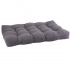 Polštář na paletové sezení, šedá, ANIKA TYP 1