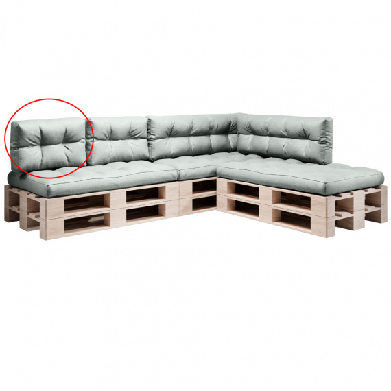 Polštář na paletové sezení, neomint, ANIKA TYP 3