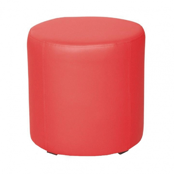 Taburetka, ekokůže červená, TOP 45