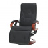 Masážní křeslo, elektrické, černé, ARTUS 2