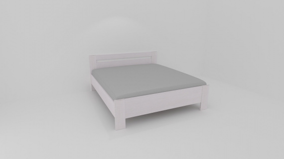 Dvoulůžko MONTY II : 160 x 200 cm ( čela tl.25mm , bočnice 25mm ) - jen osobní odběr