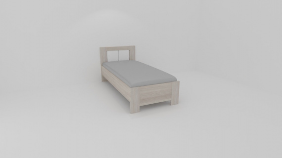 Dvoulůžko LILI II : 90 x 200 cm ( čela tl.25mm , bočnice 25mm ) - jen osobní odběr