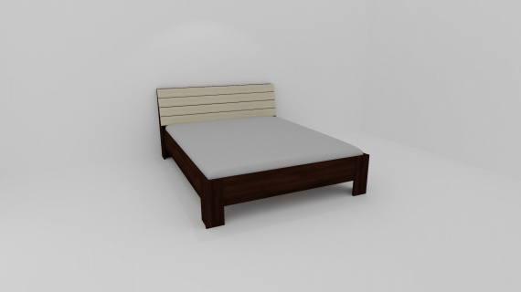 Dvoulůžko SENTA I : 140 x 200 cm ( čela tl.25mm , bočnice 18mm ) - jen osobní odběr